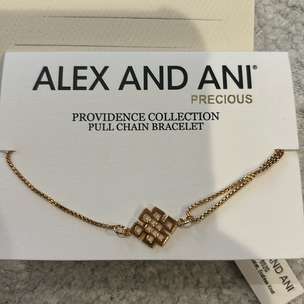 Alex and Ani Endless Knot Bracelet